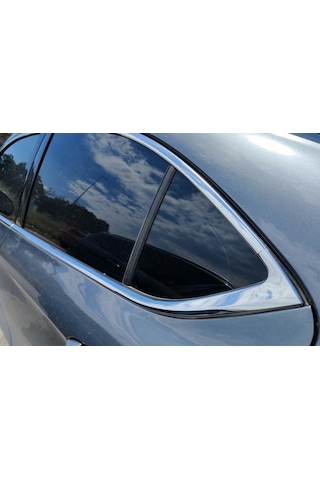 Omsa Skoda Superb Krom Cam Çerçevesi 10 Parça 2024 Ve Sonrası