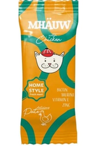 Mhauw Tavuklu Kıyılmış Pouch Yetişkin Kedi Konservesi 80 Gr 33'lü Paket