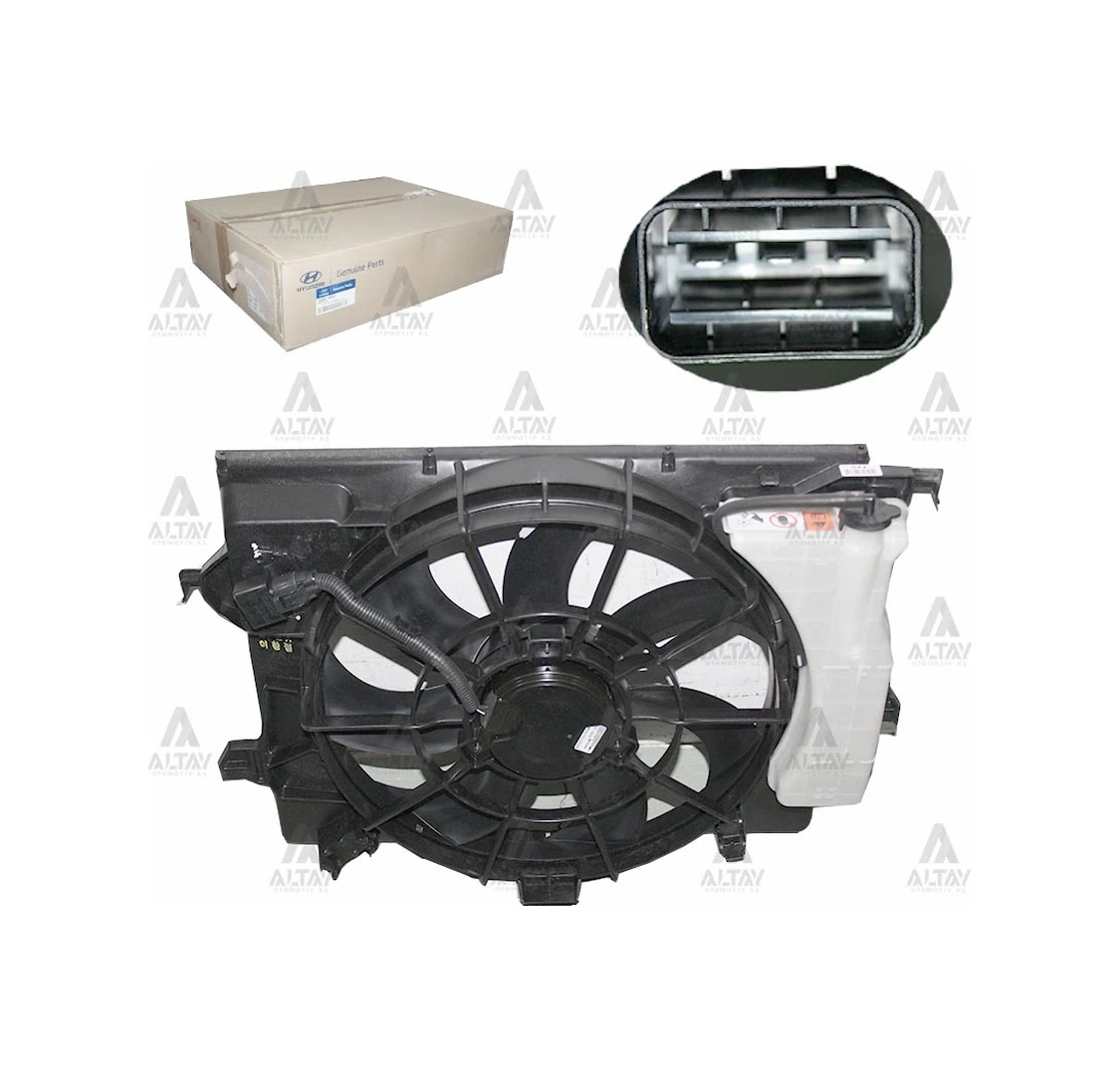 Fan Radyatör Accent 2016-2018 Blue 1.4 Benzinli Kappa 25380 1r600