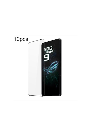 Asus Rog Phone 9/9 Pro / 9 Fe İçin 10 Adet Dux Ducıs 0.33mm 9h Orta Alümina Temperli Cam Filmi