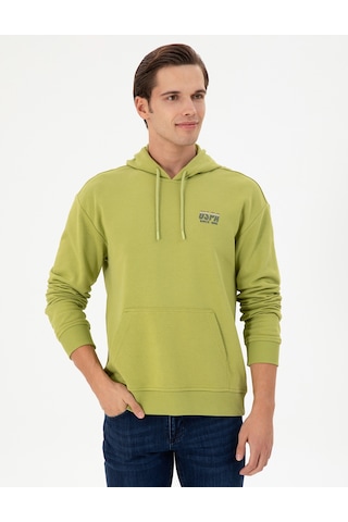 U.s. Polo Assn. Erkek Fıstık Sweatshirt 50293442-vr087 Fıstık Fıstık Yeşili