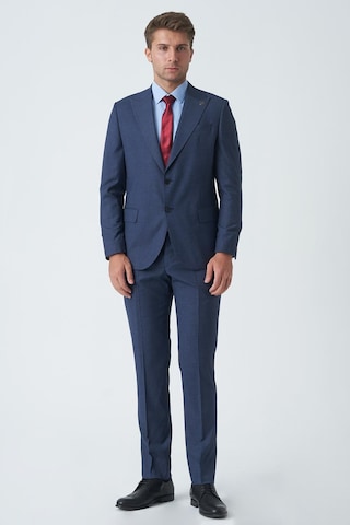White Stone Edinburgh T2464 Slim Fit 6 Drop Likralı Takım Elbise Desenli-desenli Çok Renkli