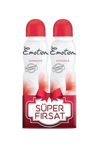 Emotion Romance Kadın Sprey Deodorant 2 x 150 ML