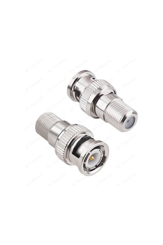 BNC Erkek - F Dişi RF Koaksiyel RG6 RG59 CCTV Konnektör