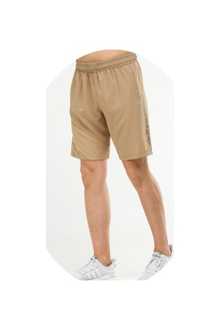 Nike Ee-1229 Erkek B.stretch İnce Kumaş Kapri-şort Camel