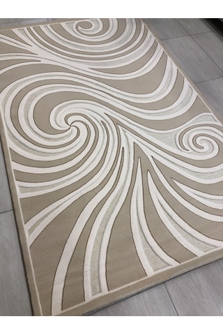 Saray Halı 3B 11258 R Krem 150X230 Bej 4 M2 Halı !