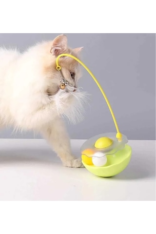 Konyax Zilli Kedi Otlu Hacıyatmaz Oyuncağı