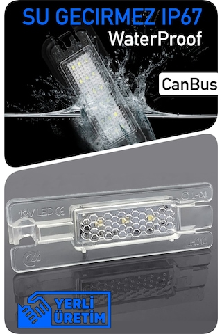 Volkswagen Vw Scirocco 2008-2017 Canbus Led Bagaj Aydınlatma Ledi Lambası