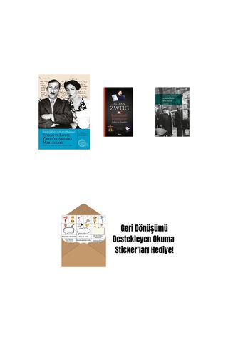 Stefan Ve Lotte Zweig In Amerika Mektupları + Rotterdamlı Erasmus Un Zaferi Ve Trajedisi + Masalımsı Bir Gece + Okuma Sticker'ları
