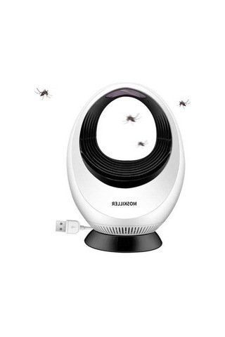 Tongxida Beyaz Usb Elektrikli Mosquito Killer: Sessiz Fanlı, Uv Işıklı, Kolay Temizlenir, Ev/otel İçin Yüksek Kaliteli Böcek T