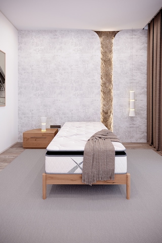 Argimo Aqualis Tek Kişilik 120x200 Pedli Paket Yaylı Yatak 30 Cm