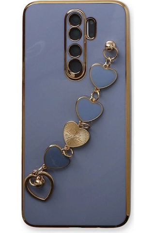 Gld-spt- Newface Xiaomi Redmi Note 8 Pro Kılıf Esila Silikon - Gri