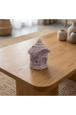 Tahtakale Toptancı Silikon 3d Küçük Boy Cüce Evi Kalıbı Şirin Ev Modeli Mum Ve Taş Tozu Kalıbı