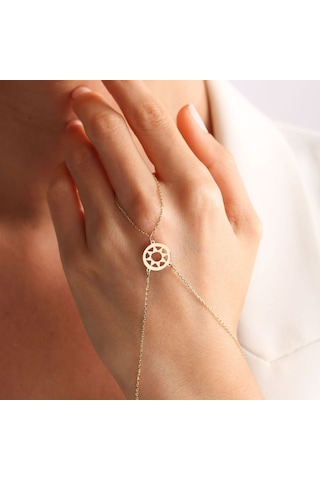 Sembol Gold Altın Pentagram Şahmeran Gold