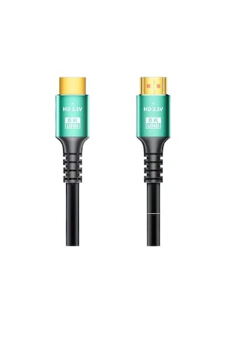 8k Ultra Hd Hdmı 2.1 Kablo - 48gbps 4k 120hz / 8k 60hz Altın Kaplama Örgülü Hdmı Kablosu