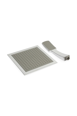 Faumix Quadro Banyo Tepe Duş Başlığı Başlık Kireç Kırıcılı Sistem (Ikil Diğer