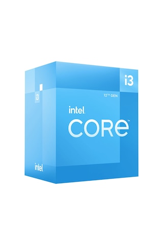 Intel Core i3-12100 3.3 GHz LGA1700 12 MB Cache 60 W Box İşlemci