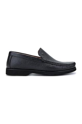 Tamer Tanca Erkek Hakiki Deri Gri Loafer Ayakkabı 478 A1625 Erk Ayk Y25 Grı Fnsj Gri