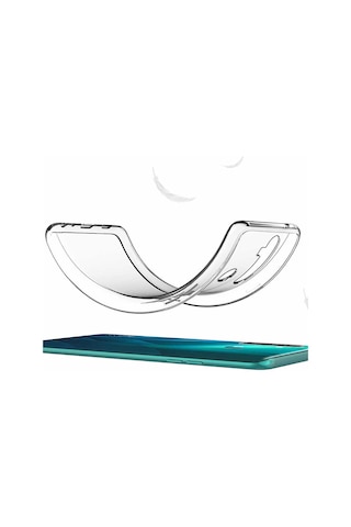 Noktaks - Realme 6 Uyumlu - Kılıf Şeffaf Soft Slim Fitt Süper Silikon Kapak - Şeffaf