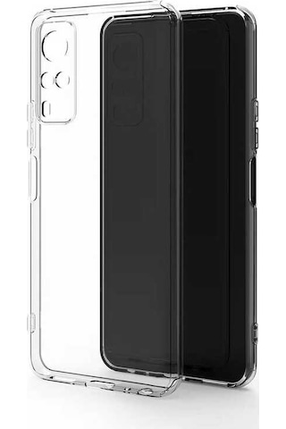Kvy Vivo Y31 2021 Kamera Korumalı Süper Silikon Kılıf