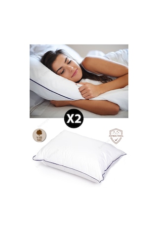 Formeya 2 Adet %100 Pamuk Nanojel Yastık Otel Yastığı 50x70 Cm