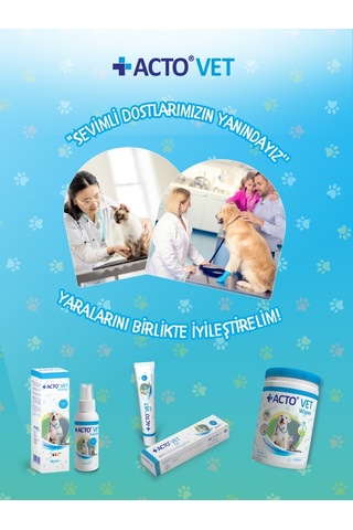 Acto Vet Solution Evcil Hayvanlar İçin Yara Solüsyonu 250 Ml