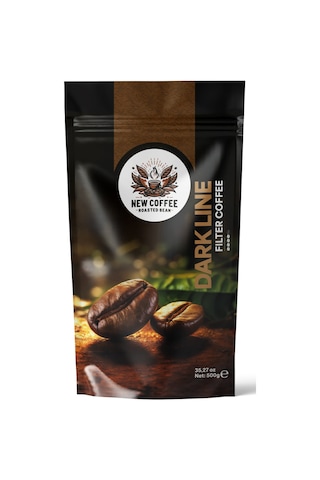 New Coffee Dark Line Öğütülmüş Filtre Kahve Filtre 500 G