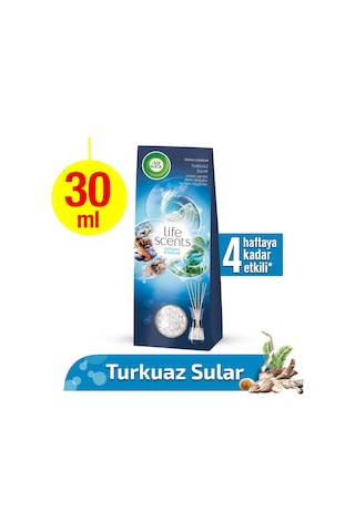 Air Wick Oda Kokusu Life Scents Kokulu Çubuklar Turkuaz Sular 30 ML