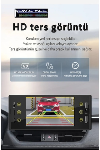 150-mp5 5 İnç İps Ekran-yeni Model-mırror Lınk-usb-aux-bluetooth-