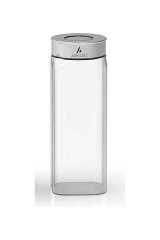 Aryıldız Timeless Square XXL Saklama Kabı 1600 ML Şeffaf