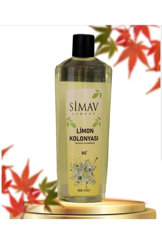 Termal Su'lu Limon Dökme Kolonya- 400 Ml