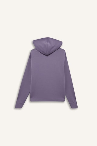 DeFactoFit Standart Fit Kapüşonlu Skuba Dalgıç Kumaş Sporcu Basic Düz Sweatshirt A5626AX25SPPR505