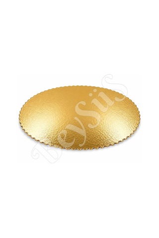 Pasta Altlığı Gold Yuvarlak 30x40 Cm