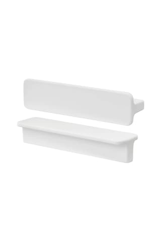 Ikea Hackås 2'li Mobilya Kulpu 100 Mm Beyaz