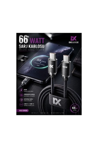 66 W Type-c Of Type-c Kablo