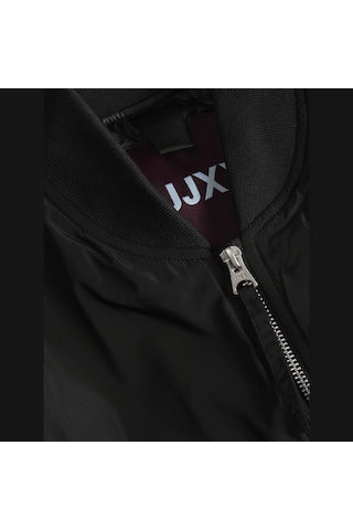 Jack & Jones Kadin Beyzbol Yaka Uzun Kollu Bomber Ceket - Bree - 12299835 Siyah