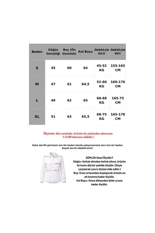 Seeh Beyaz/kahverengi Uzun Kollu Vücuda Oturan Gömlek Sh356 Basic