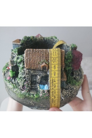 Dekoratif Yazlık Evler Saksı