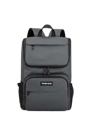Tough Slhs 3405 Şık Günlük Sırt Çantası Büyük Kapasiteli Sırt Çantası İşe Gidiş Laptop Çantası Gri