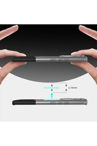 Xiaomi Redmi Note 14 Pro 4g Kılıf Magsafe Şarj Kartlıklı Mıknatıslı Duble 1.7mm Kapak Kart Bölmeli L