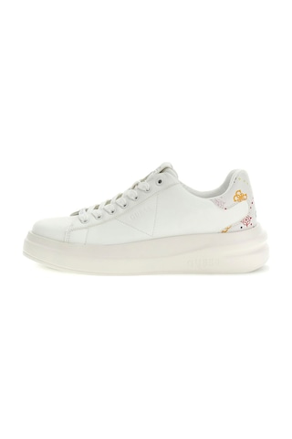 Guess Elbina Kadın Deri Sneaker Ayakkabı Flpe11lea12 Beyaz