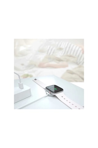 Apple Watch Seri 1/2/3/4/5/6/se Uyumlu Manyetik Hızlı Şarj Aleti Şarj Kablosu