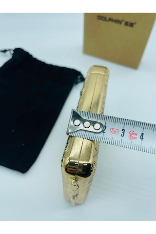 İşlemeli Metal Tabaka Retro Tasarım 18lı Kılıflı Kutusunda