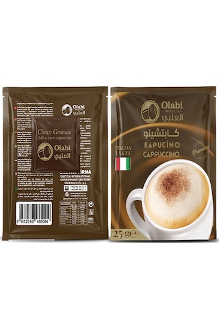 Olabi Çikolatalı Granül Cappuccino Hazır Kahve 20 x 25 G