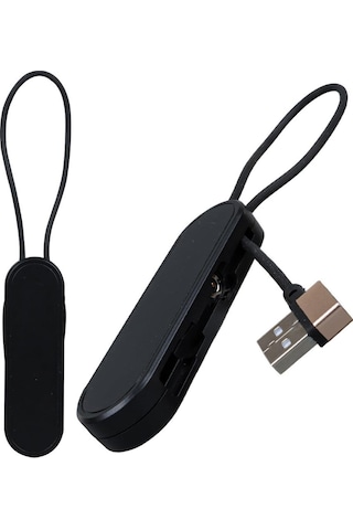 Powermaster Pm-25906 Siyah 3in1 Type C- Lightning- Micro Usb Manyetik Uç Taşınabilir Şarj Kablosu