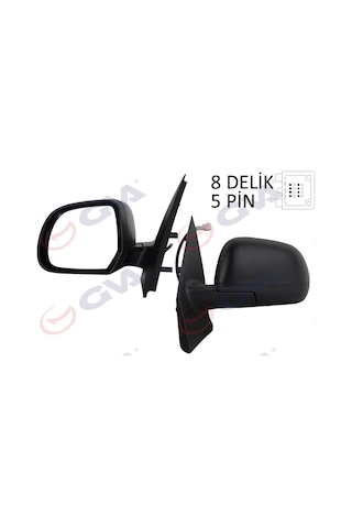 Dış Dikiz Aynası Elektrikli Sol Dacıa Dokker-lodgy 12 Isıtmalı Sensör Konv Vm-68