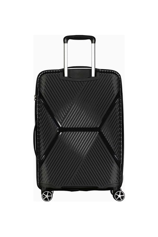 Benetton Orta Boy %100 Polipropilen Valiz Siyah Bnt3000