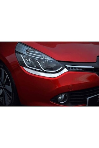 Renault Clio 4 Krom Far Kaşı 2 Parça 2012 Sonrası Renault Clio 4 Krom Far Kaşı 2 Parça 2012 Sonrası