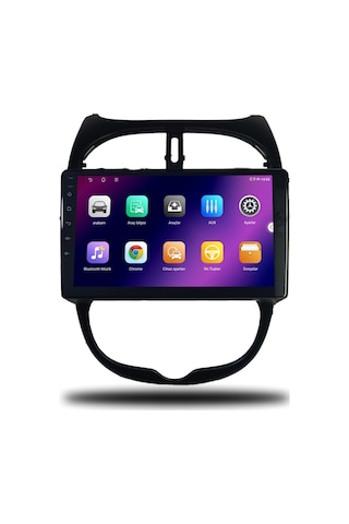 Carplayer Peugeot 206 1999-2011 Uyumlu Android Multimedya 4gb Ram 32gb Hafıza