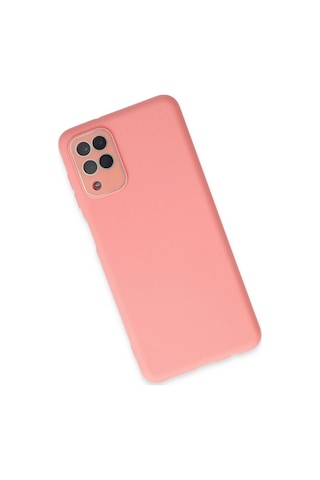 Cosmotex Newface Samsung Galaxy Uyumlu A22 Kılıf Lansman Glass Kapak - Pembe